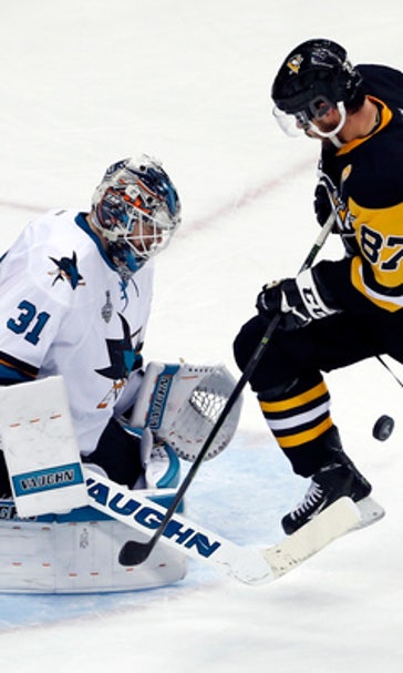 The Latest: Sharks beat Pittsburgh, force Game 6